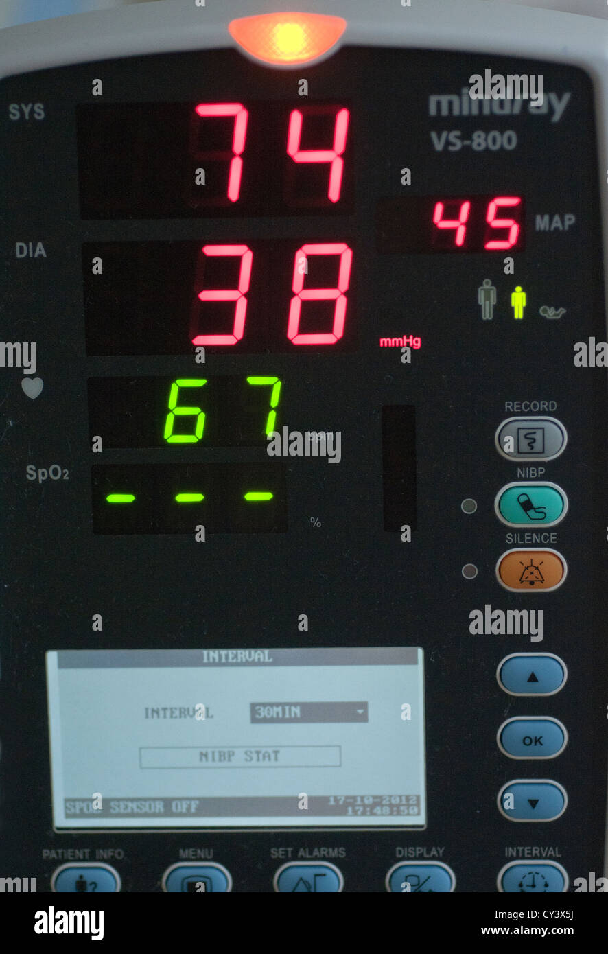 mindray hospital monitor,VS800 is a compact, easytouse vital signs