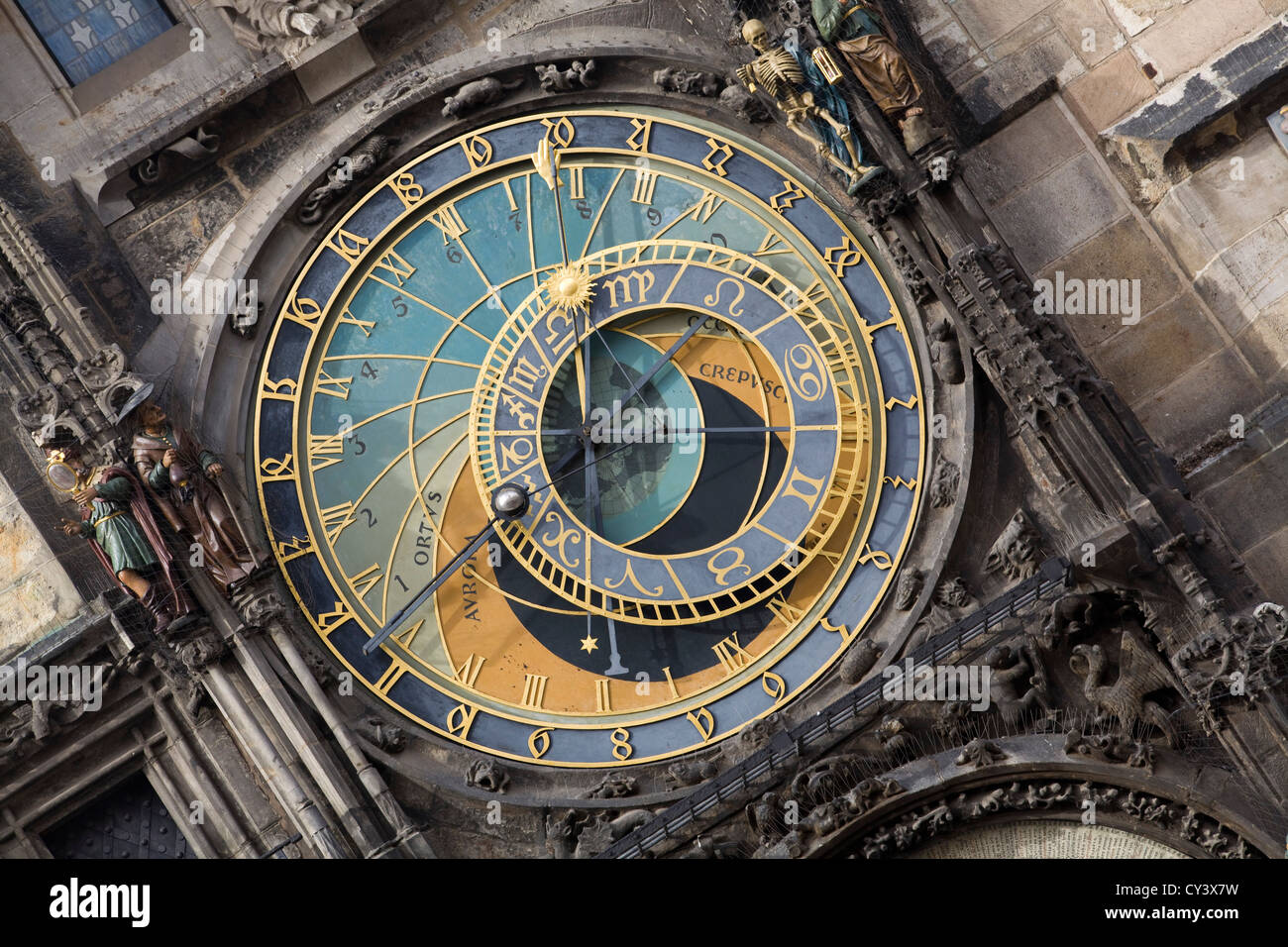 Third oldest astronomical clock in the world hi-res stock photography ...