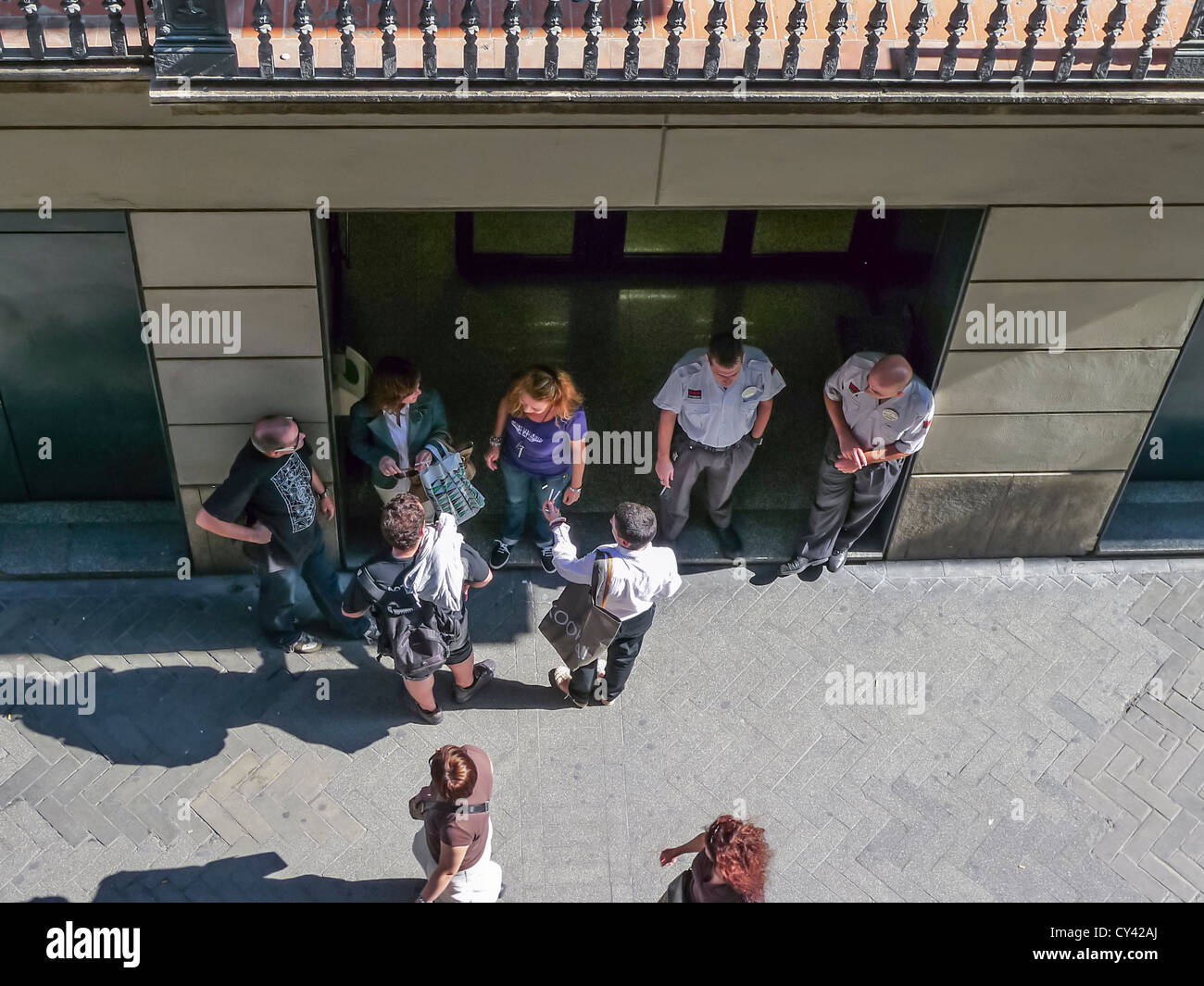 A group of smokers hires stock photography and images Alamy