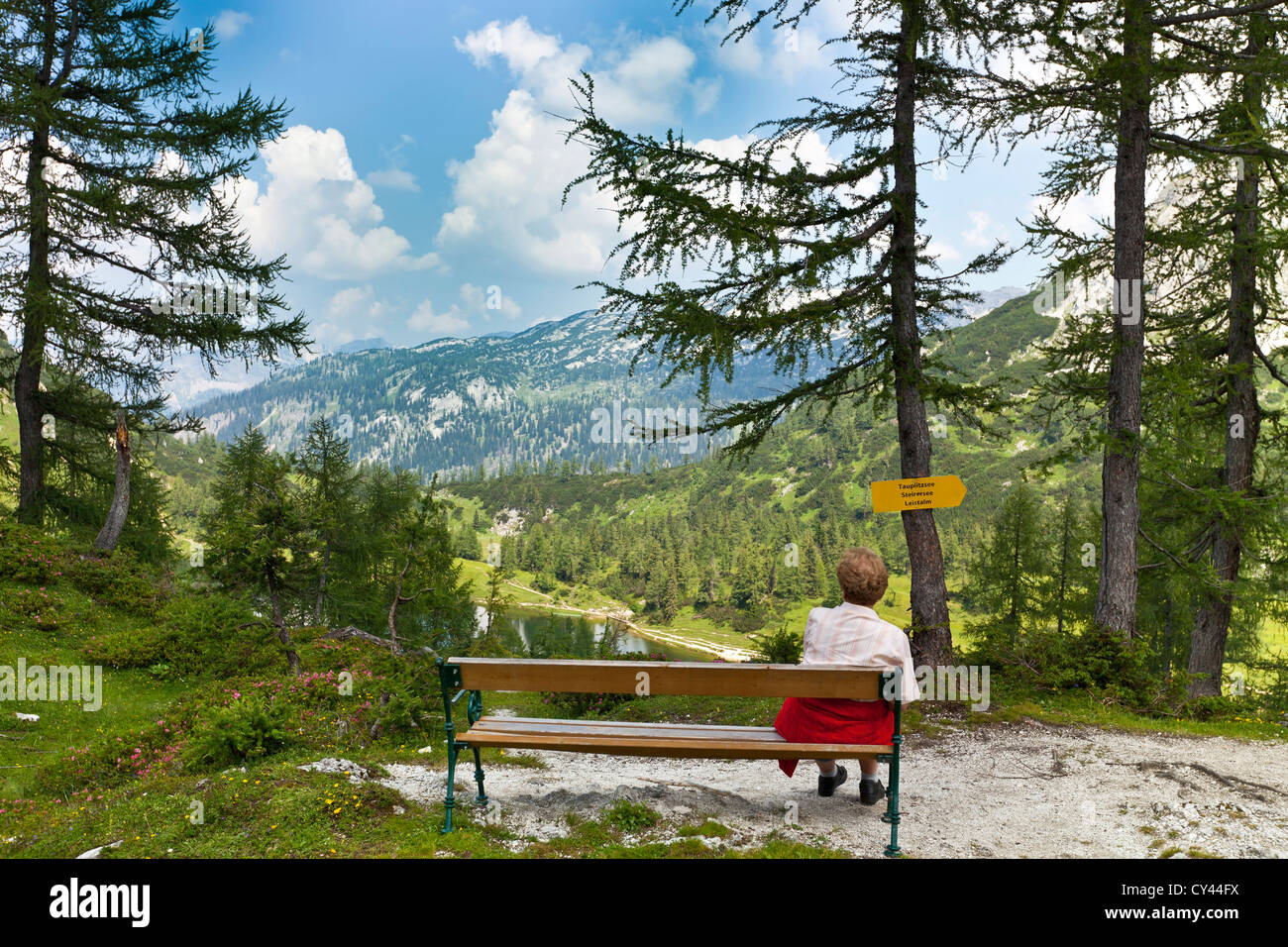 Mother nature of Austria Stock Photo