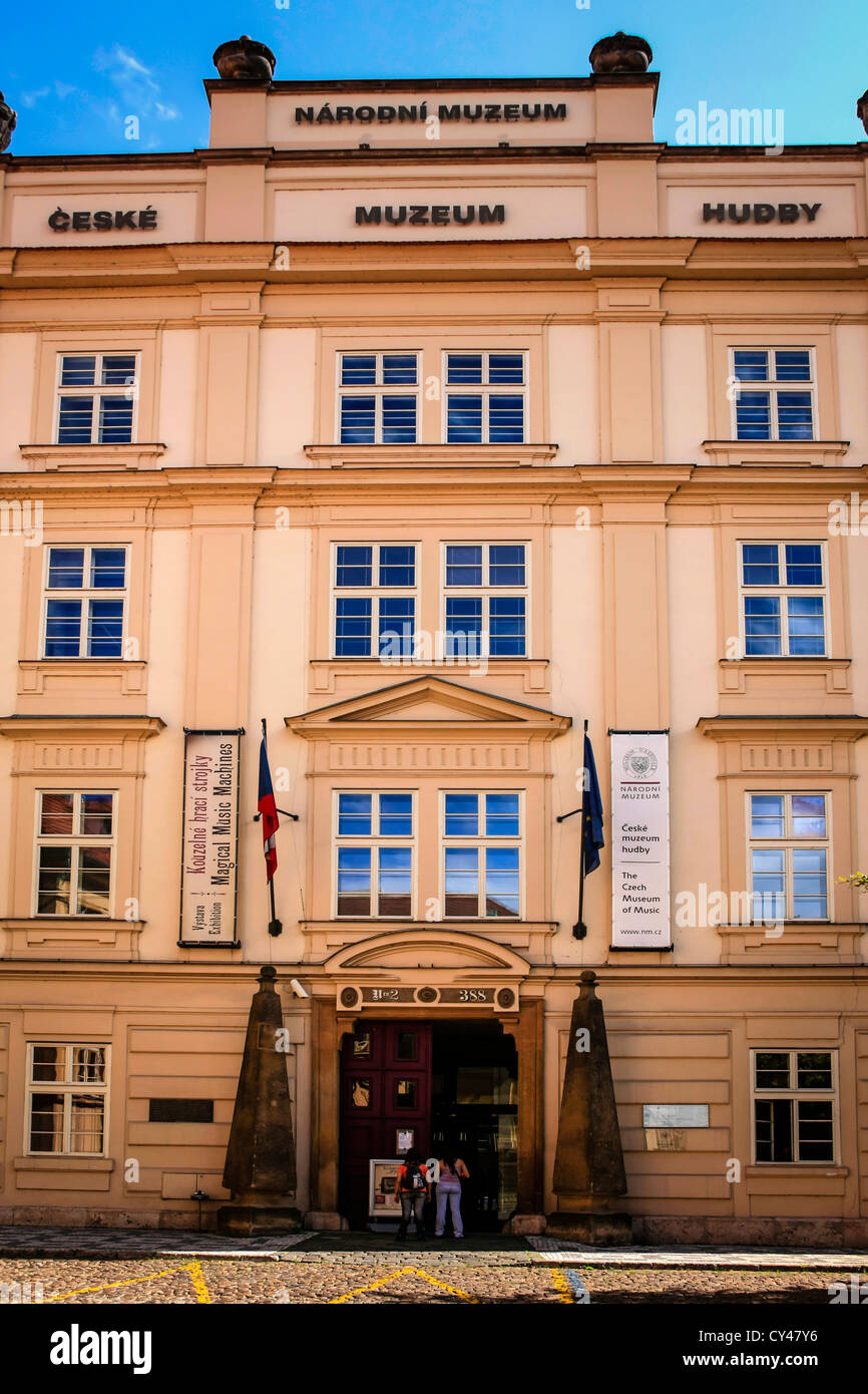 The Czech museum of Music in Prague Stock Photo Alamy