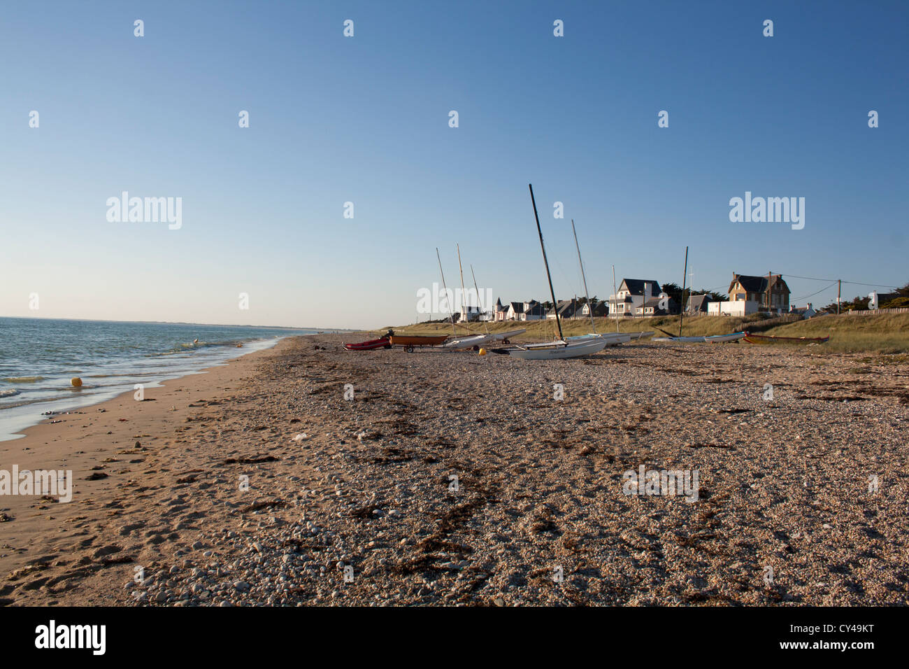 Plage De Penthievre In The Commune Of Saint Pierre Quiberon