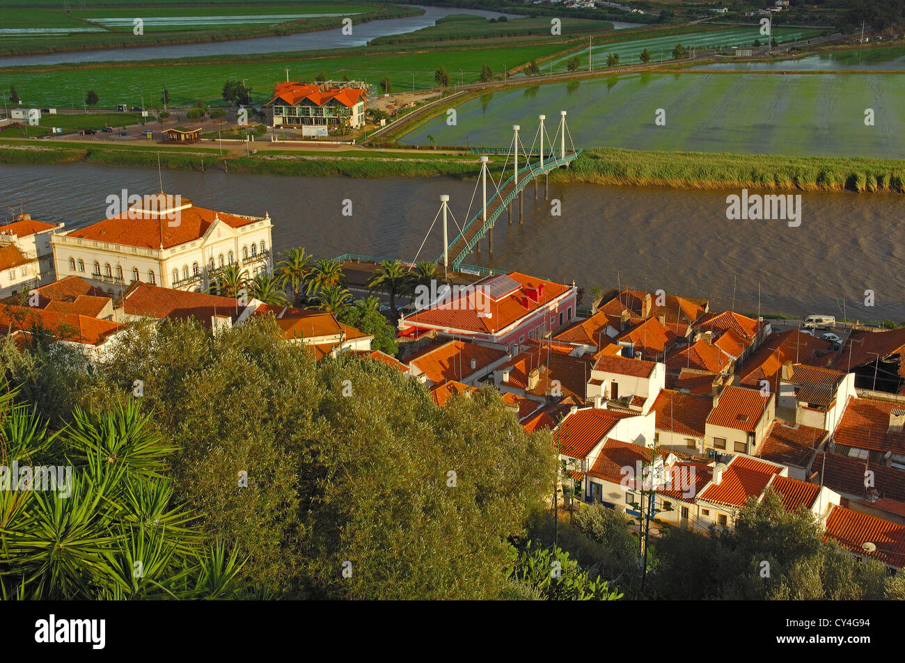 Alcácer do Sal, Sado river, Rice fields, SetubaL district, Alentejo