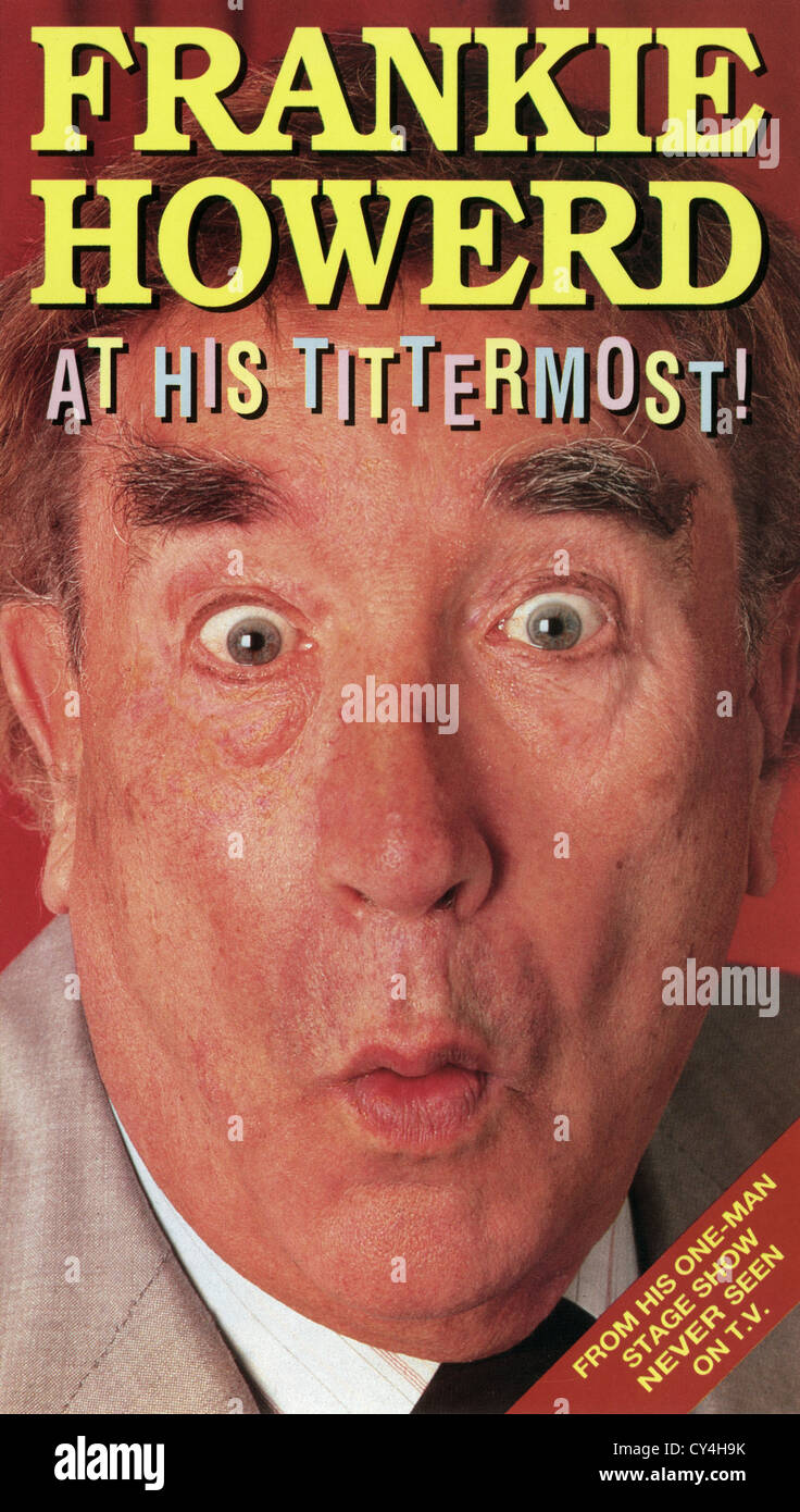 FRANKIE HOWERD (PORTRAIT) CD/DVD COVER 'FRANKIE HOWERD AT HIS TITTERMOST!' (1991) FHWD 004 MOVIESTORE COLLECTION LTD Stock Photo