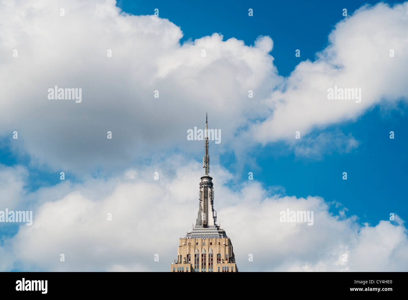 New york skyline day blue sky hi-res stock photography and images - Alamy