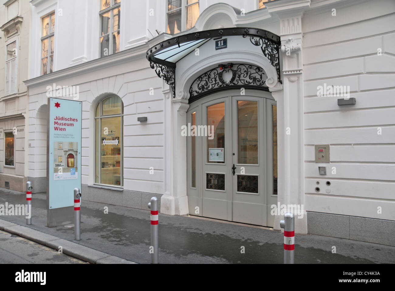 The Judisches Museum Wien in Vienna, Austria. Stock Photo