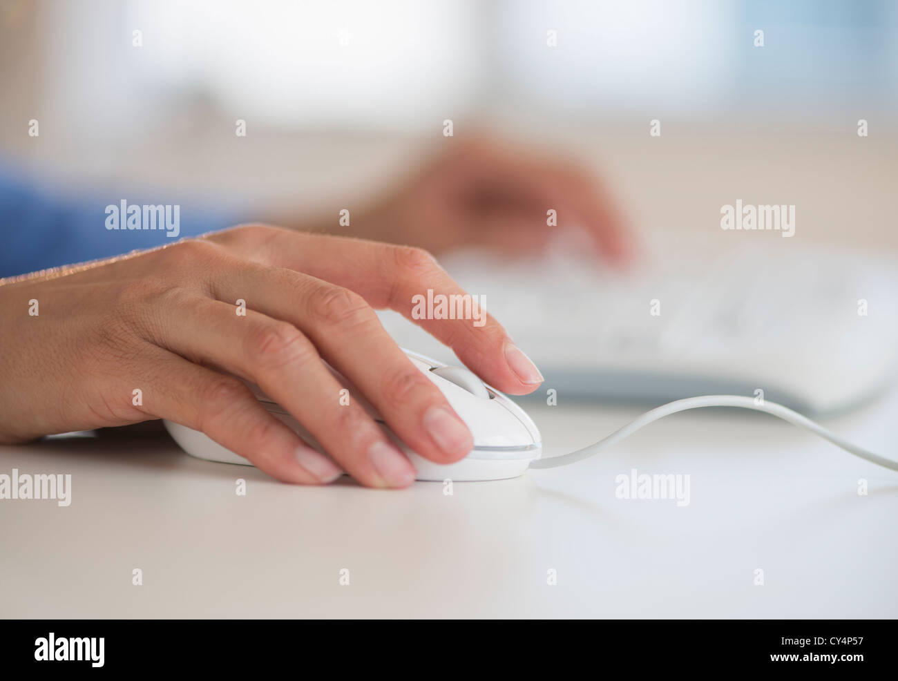 Human with mouse hi-res stock photography and images - Alamy