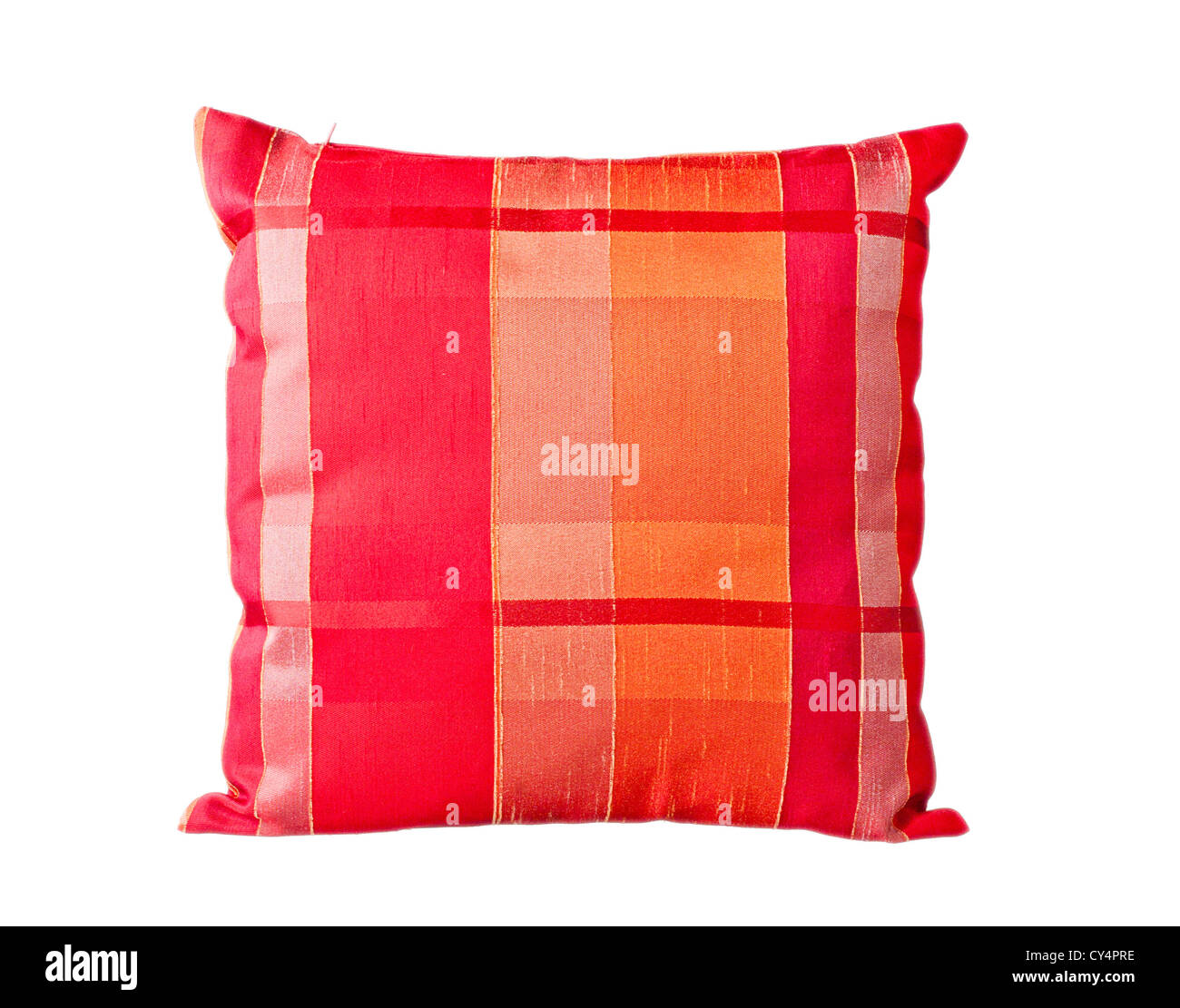 Nice cushion for living room decoration on white background Stock Photo