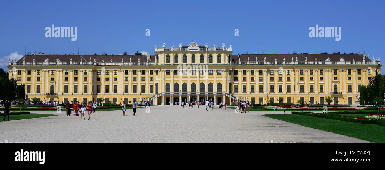 Schonbrunn Palace, Vienna, Austria. Stock Photo