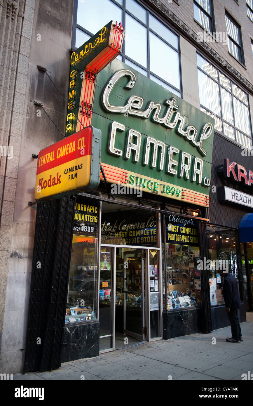 Historic Central Camera Co opened in 1899 Stock Photo Alamy