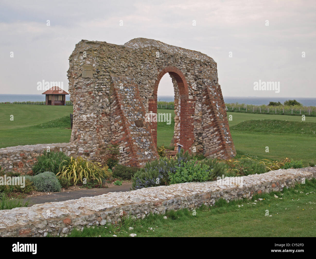 St Edmunds Chapel at Hunstanton Norfolk East Anglia Stock Photo