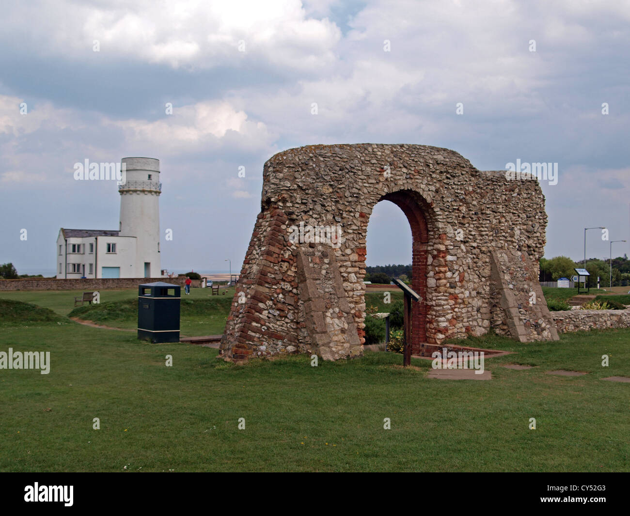 St Edmunds Chapel at Hunstanton Norfolk East Anglia Stock Photo
