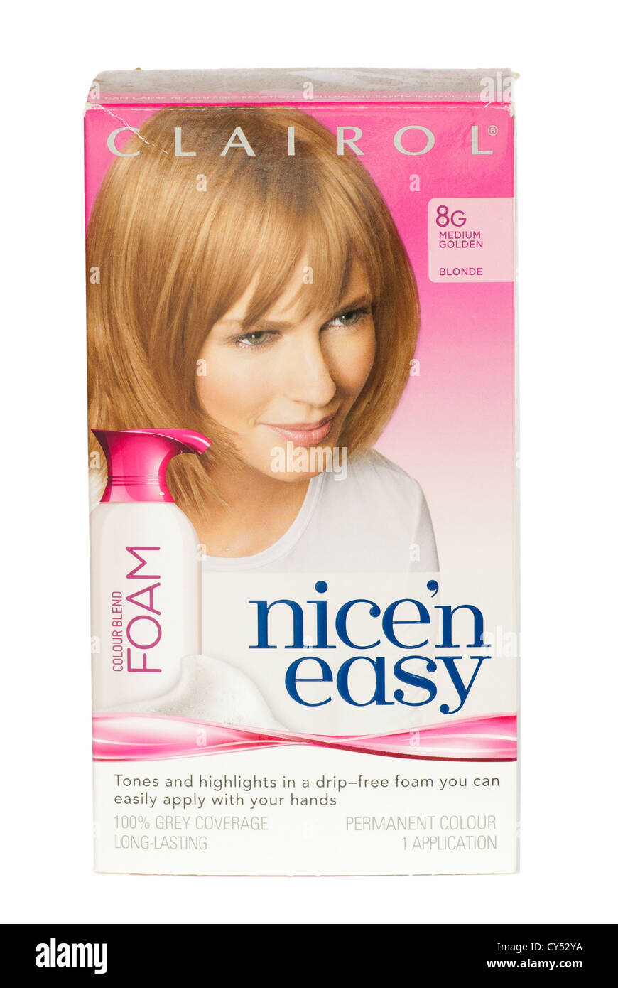 Hair dye colouring Cut Out Stock Images & Pictures Alamy