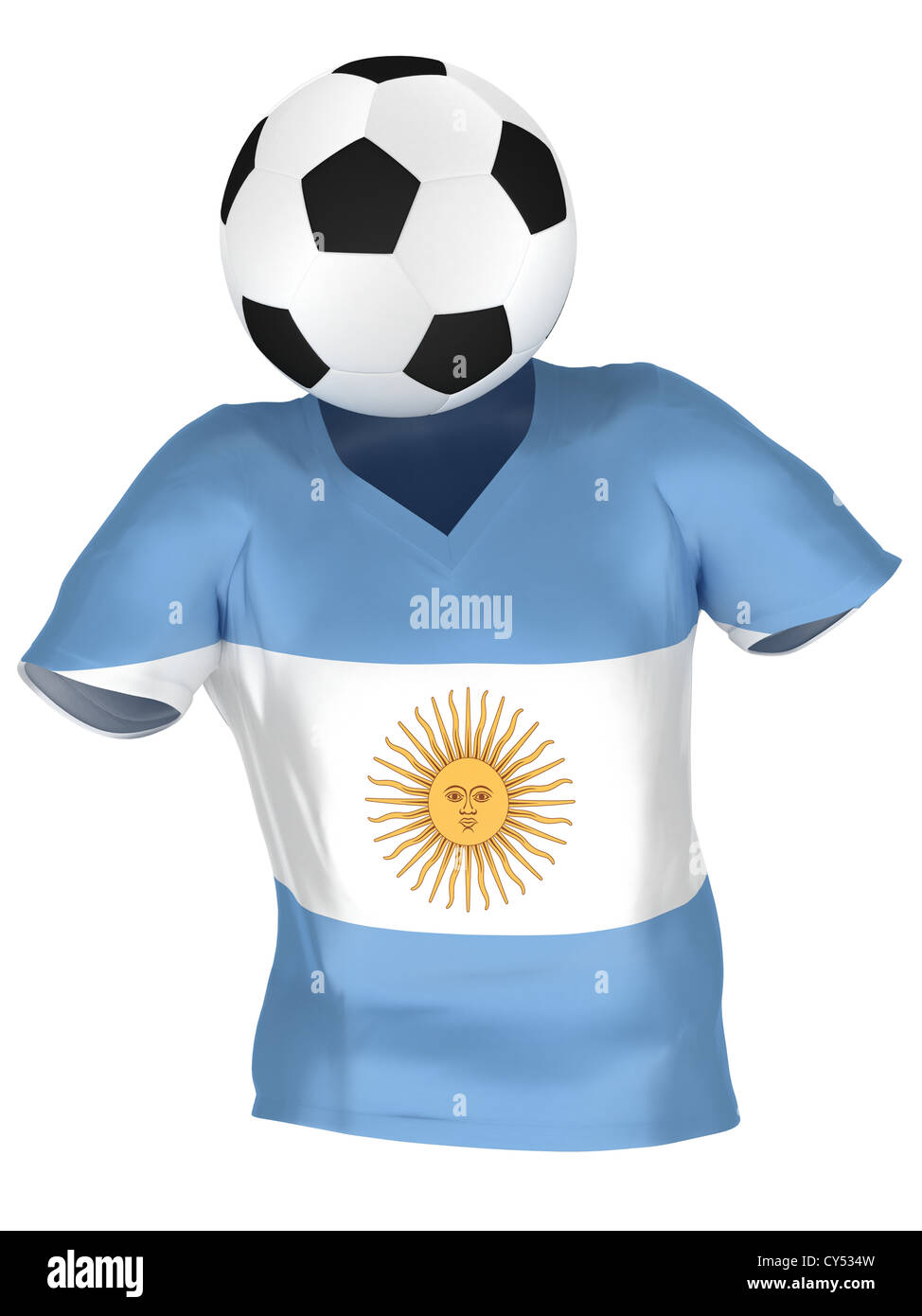 National Soccer Team of Argentina . All Teams Collection . Isolated Stock Photo Alamy