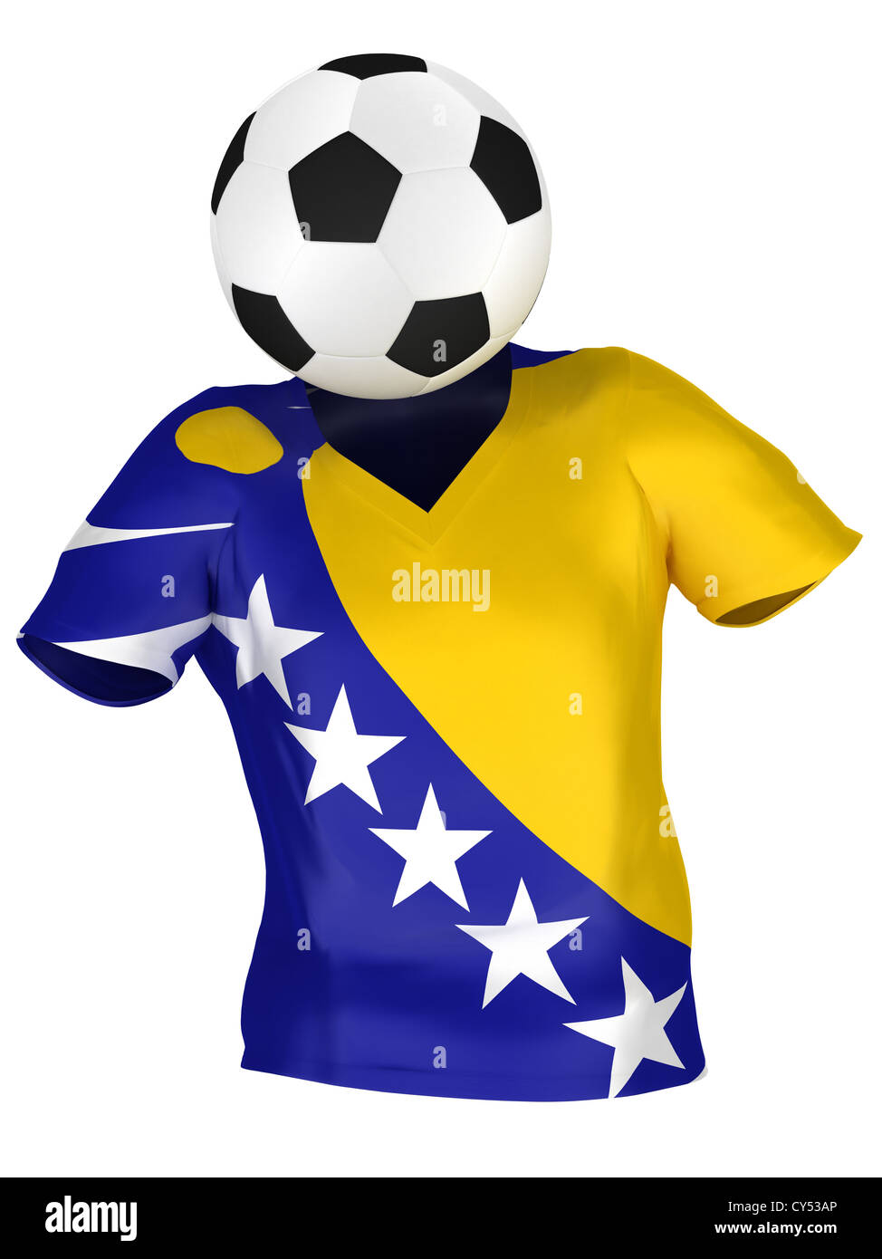 National Soccer Team of Bosnia and Herzegovina . All Teams Collection