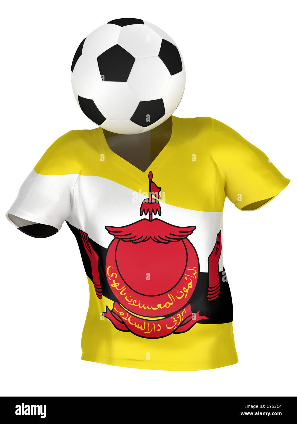 National Soccer Team of Brunei . All Teams Collection . Isolated Stock ...