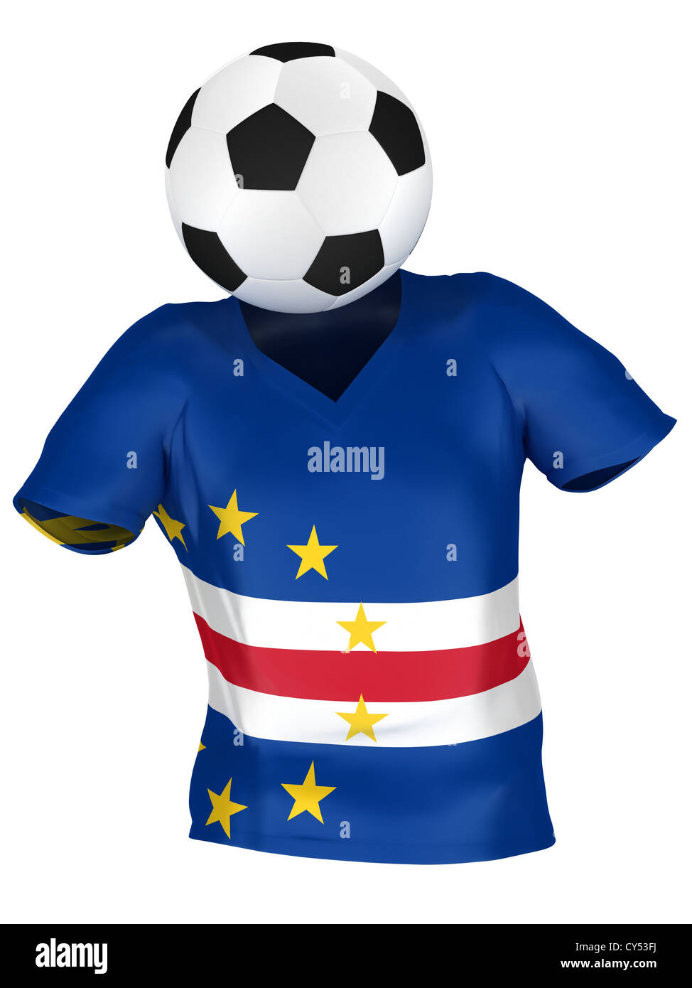 National Soccer Team of Cape Verde . All Teams Collection . Isolated Stock Photo Alamy