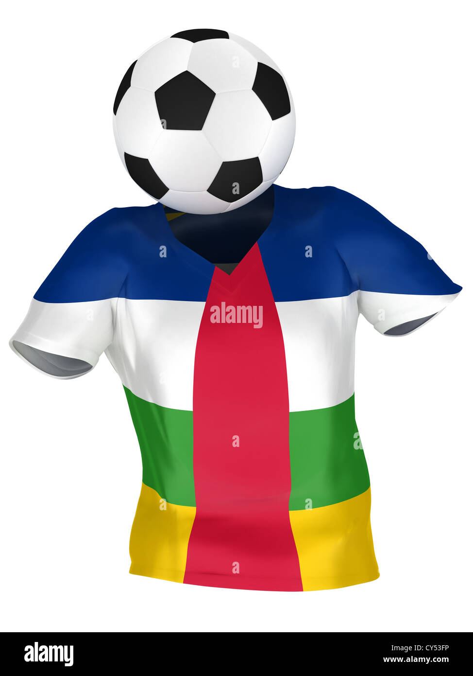 National Soccer Team of Central African Republic . All Teams Collection