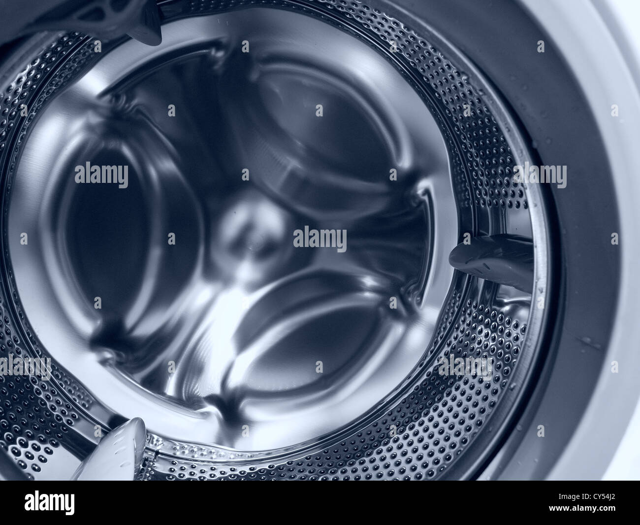 New Washing machine drum interior Stock Photo Alamy