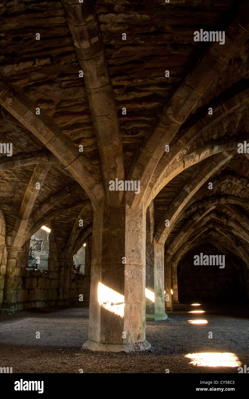 underground crypt Stock Photo