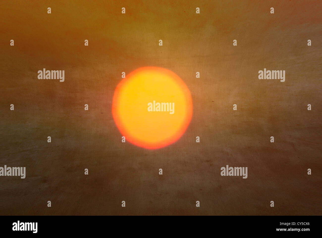 A textured, vintage paper background with a yellow sun to subtle green ...