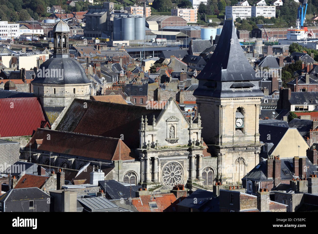 SaintRemy church, Dieppe, Normandy, France Stock Photo Alamy