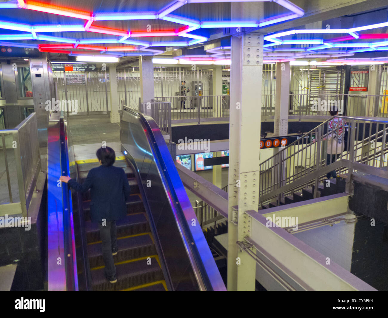 subway in New York City Stock Photo Alamy