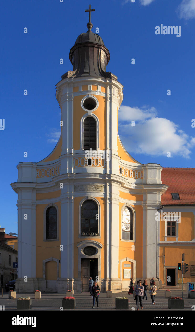 Romania, Cluj-Napoca, Greek Catholic Transfiguration Cathedral, Stock Photo