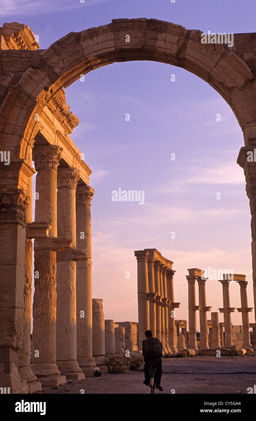 palmira, syria, middle east Stock Photo