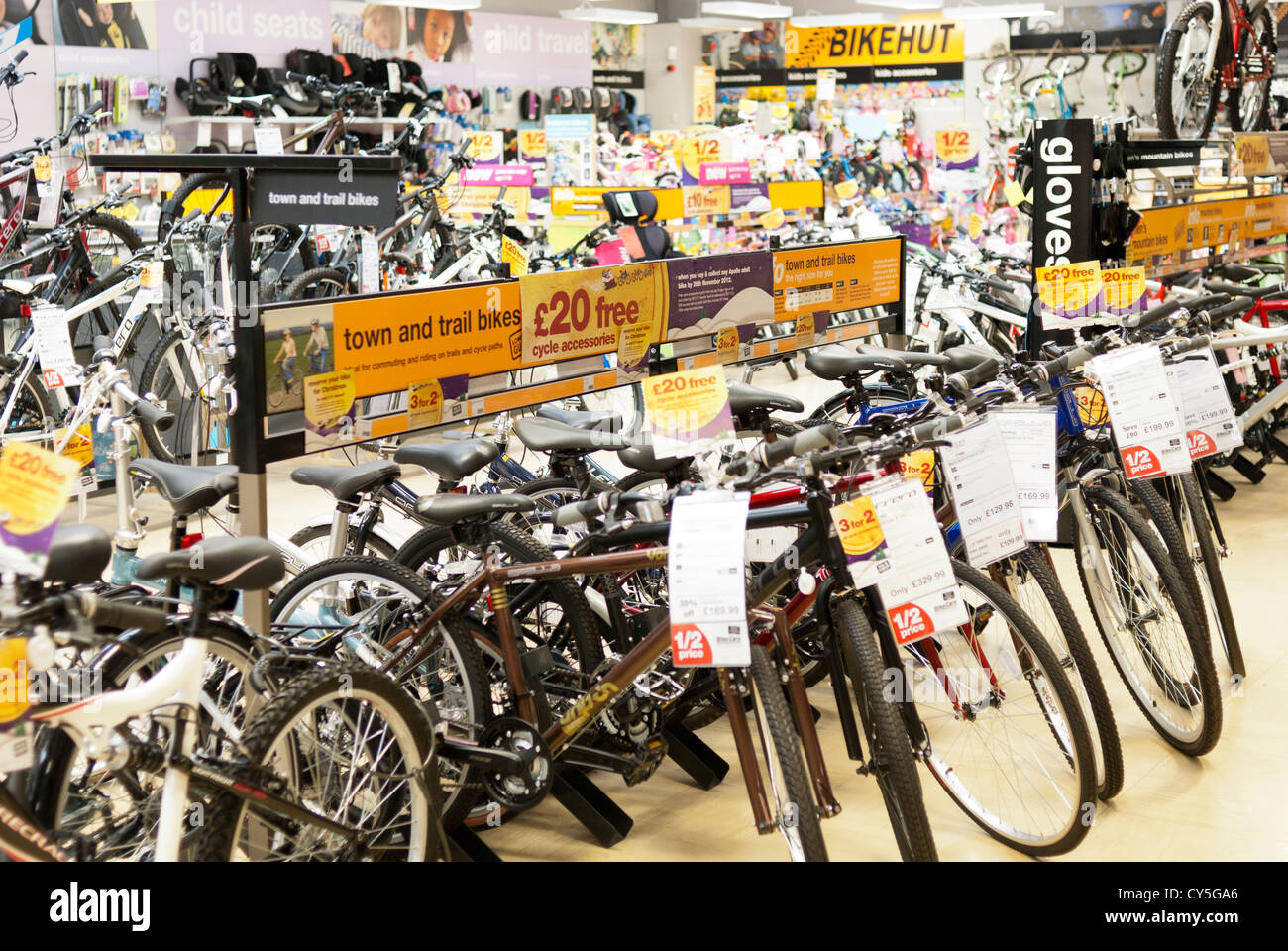 halfords push bikes for sale