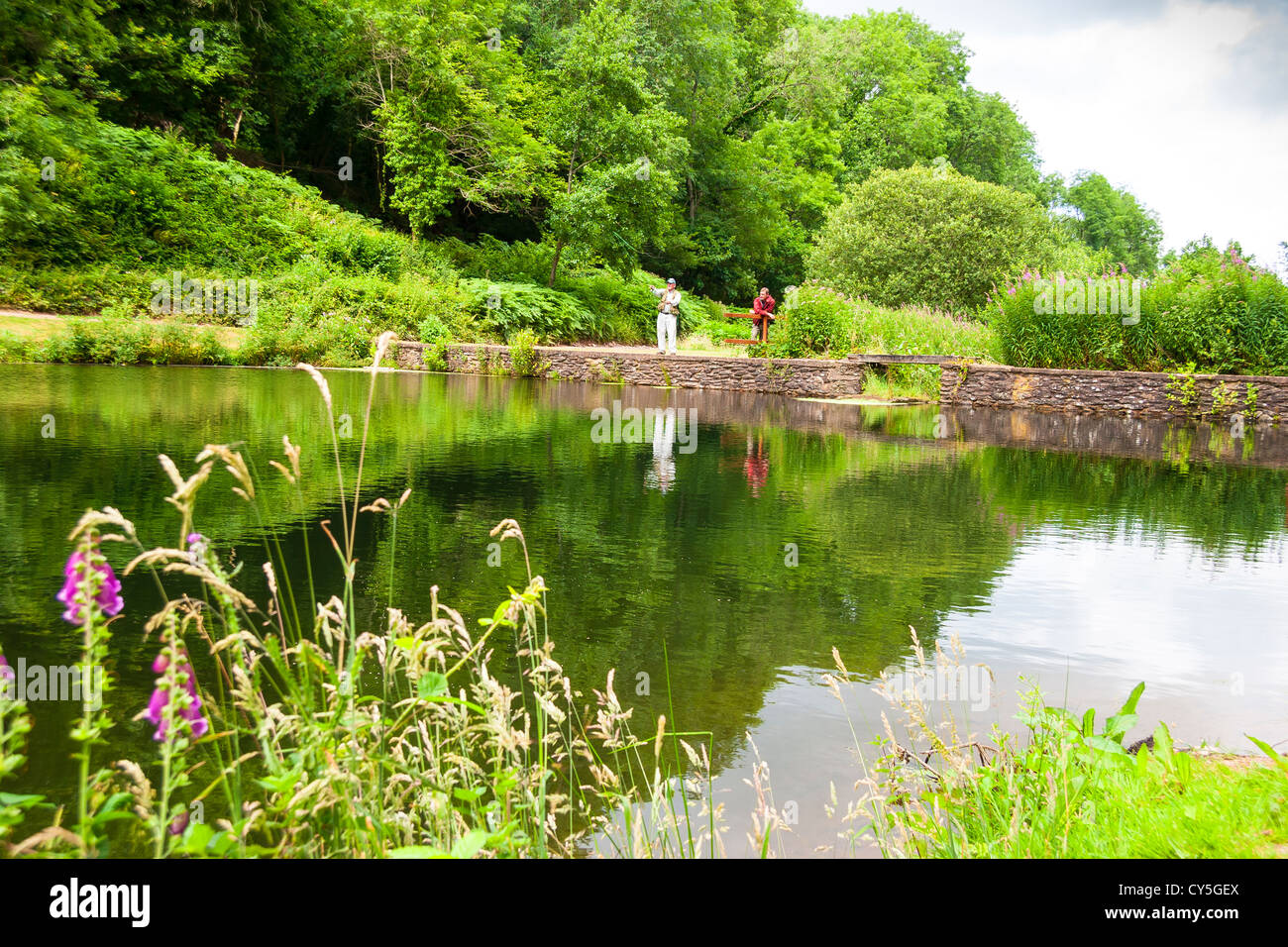 Tranquil lake waters hi-res stock photography and images - Alamy
