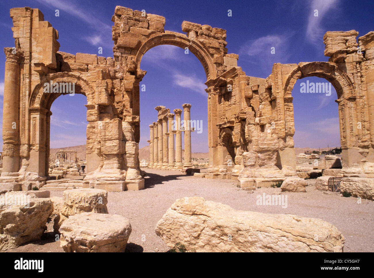 palmira, syria, middle east Stock Photo