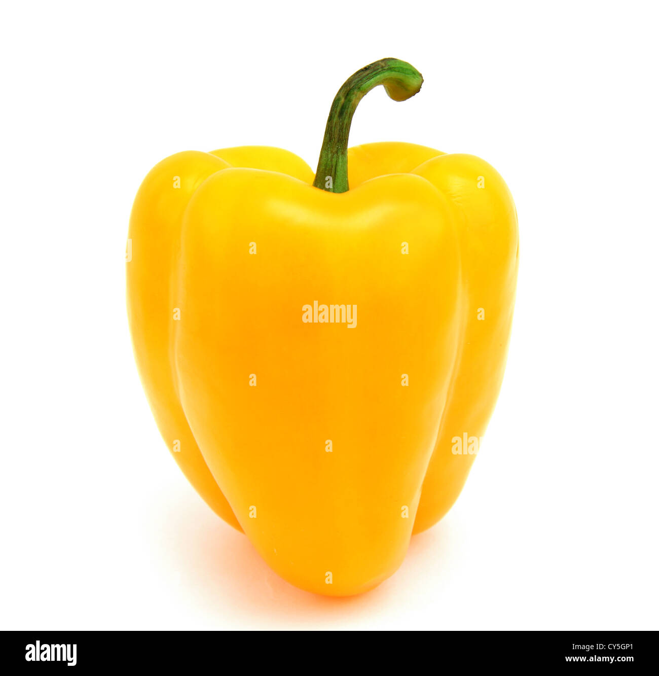 Yellow sweet pepper Stock Photo