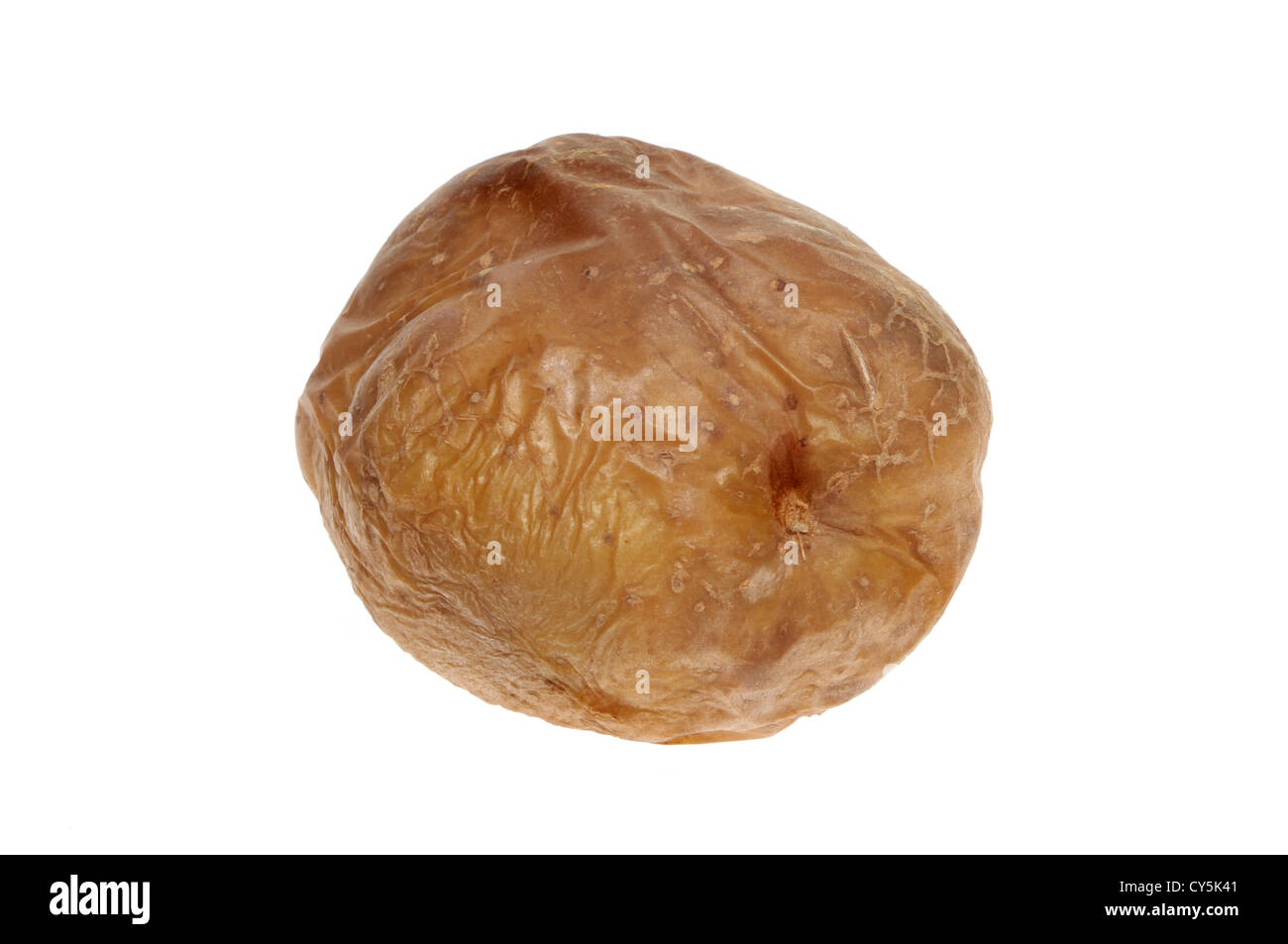 Baked potato isolated against white Stock Photo - Alamy