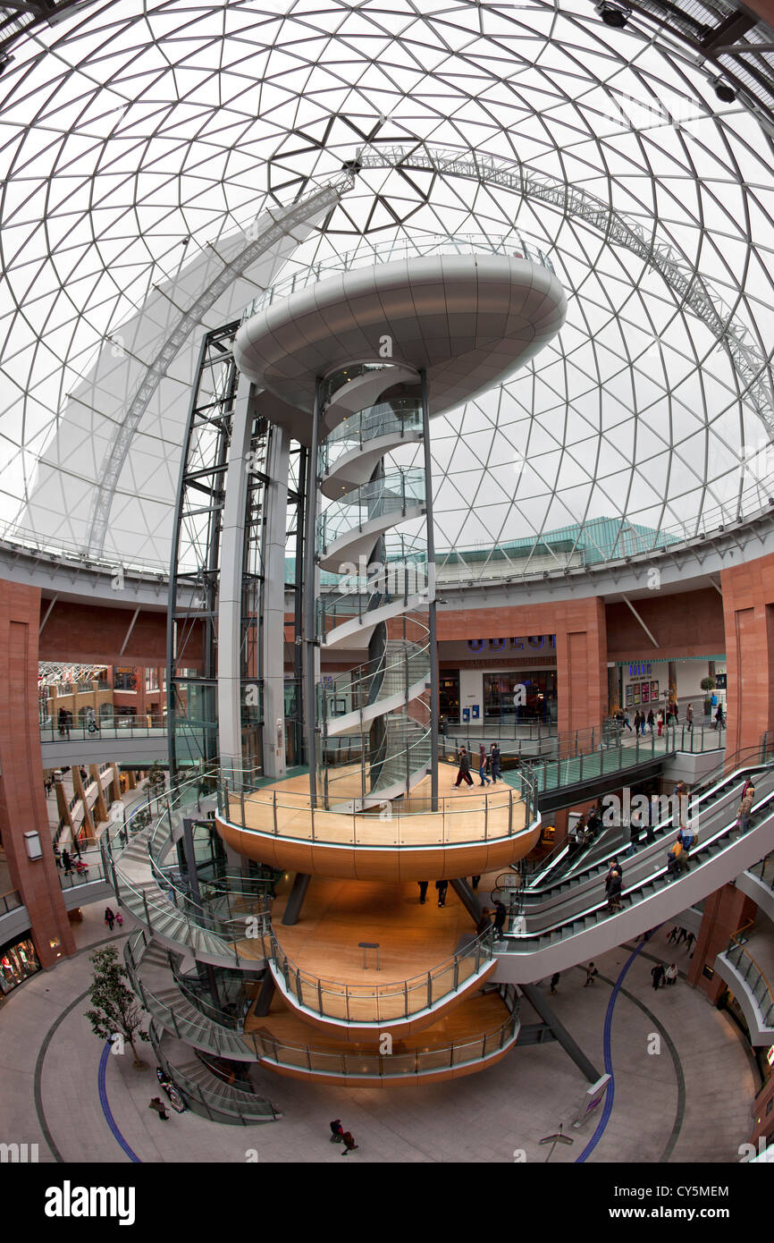 The Dome of Victoria Square in Belfast, Northern Ireland. Stock Photo