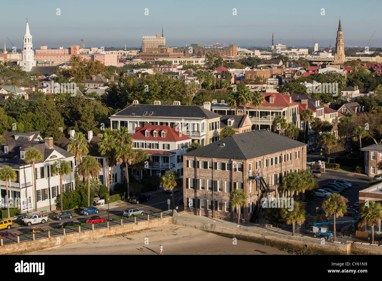 The battery charleston south carolina hires stock photography and