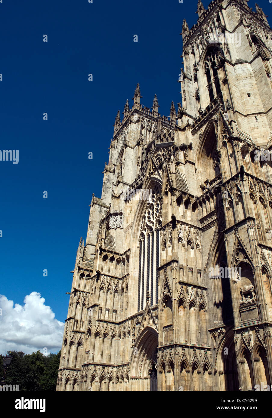the old Yorkminster Stock Photo Alamy