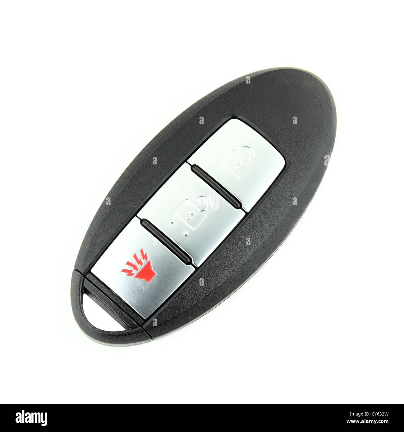 car remote key on white background Stock Photo Alamy