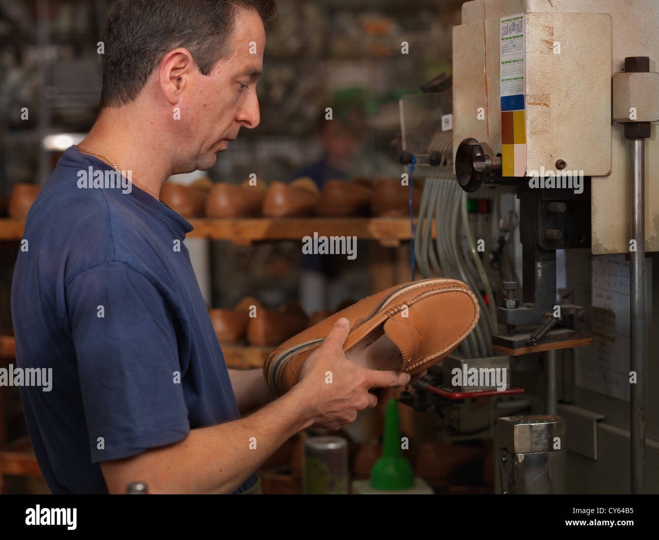 Shoe factory hi-res stock photography and images - Alamy