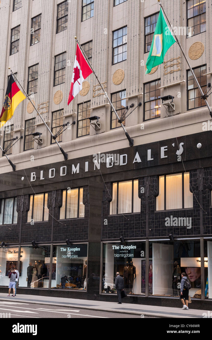 Bloomingdale&#39;s flagship store, Lexington Avenue, Manhattan, New York Stock Photo: 51153447 - Alamy