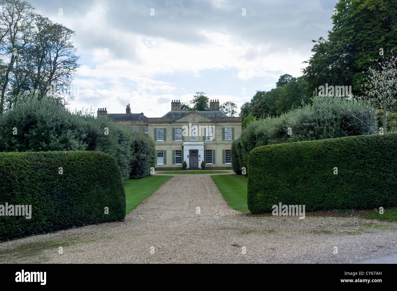 Findon Place  manor house in Findon Village, West Sussex. Stock Photo