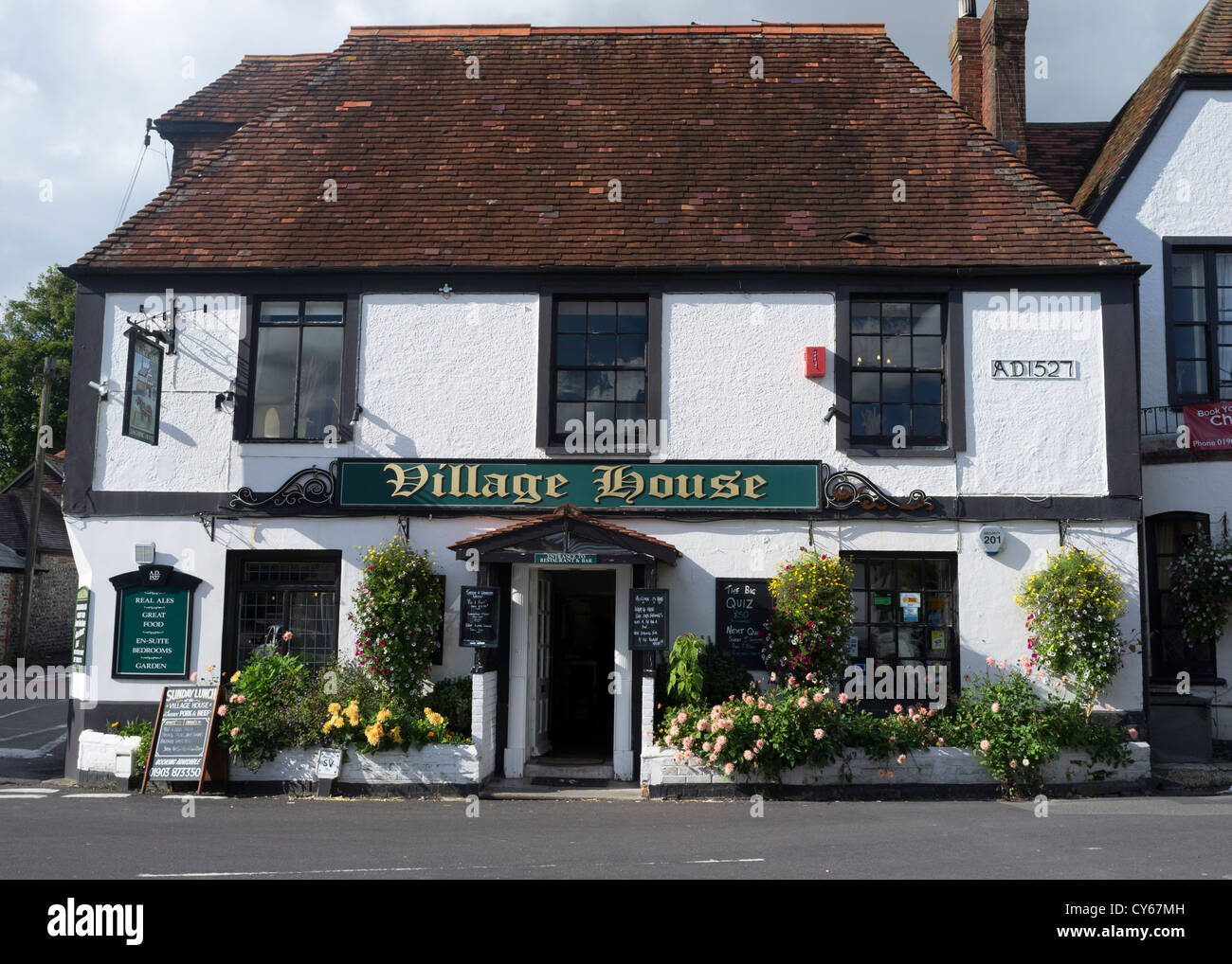 'Village House' a local village public house in Findon, West Sussex Stock Photo