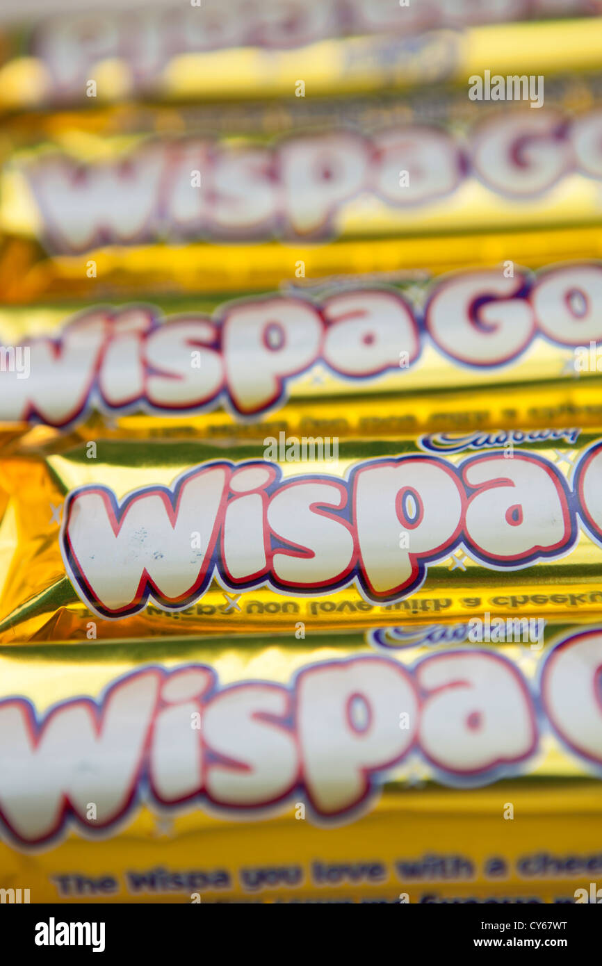 LONDON, UK - MAY 6TH 2016: An Unopened Wispa Gold Chocolate Bar  Manufactured By Cadbury, Pictured Over A Plain White Background On 6th May  2016. Stock Photo, Picture and Royalty Free Image. Image 58701336.