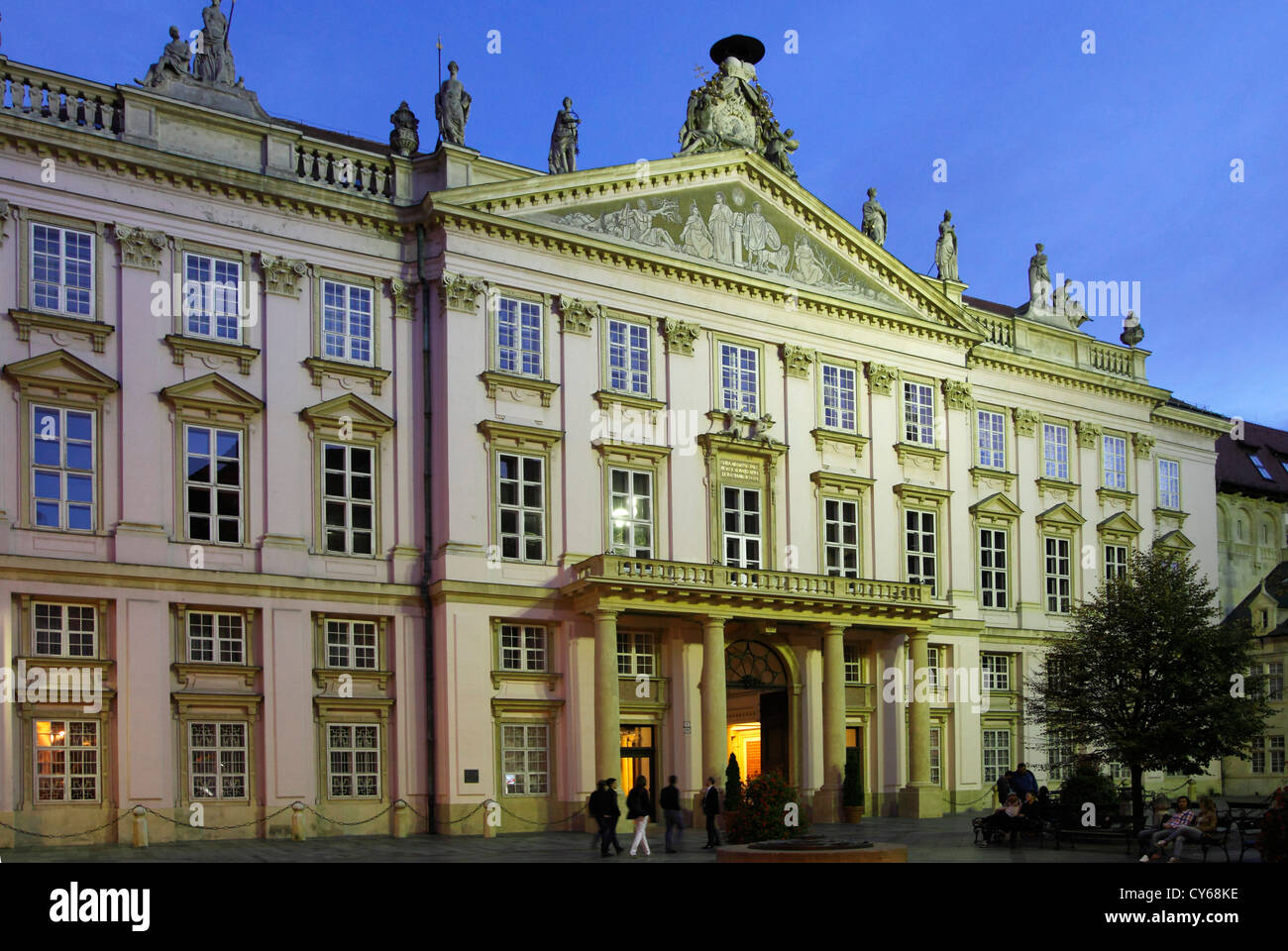 Slovakia, Bratislava, Primate's Palace, Stock Photo