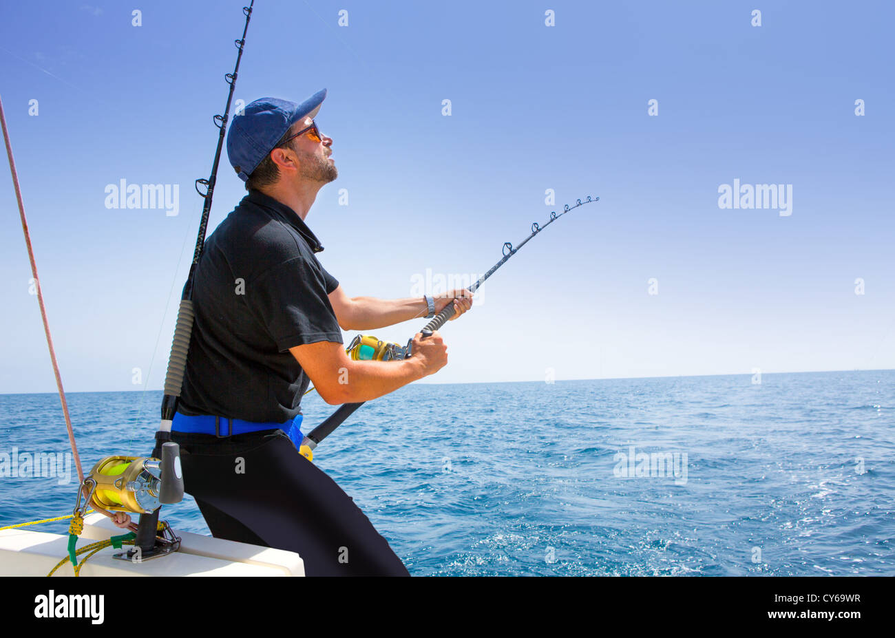 Downrigger Fishing Rods - Lake Champlain Editorial Photography - Image of  recreation, fish: 18434332