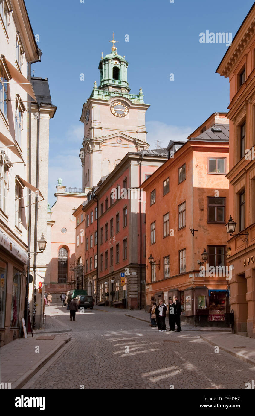 Stockholm clock tower hires stock photography and images Alamy