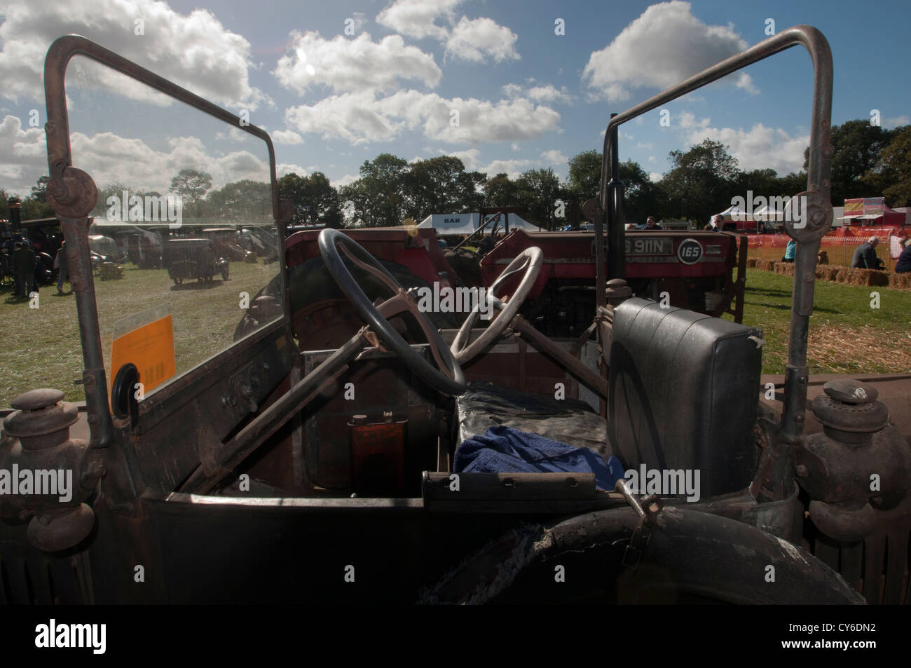 Laurel and Hardy' Ford Model T, which has two steering wheels both