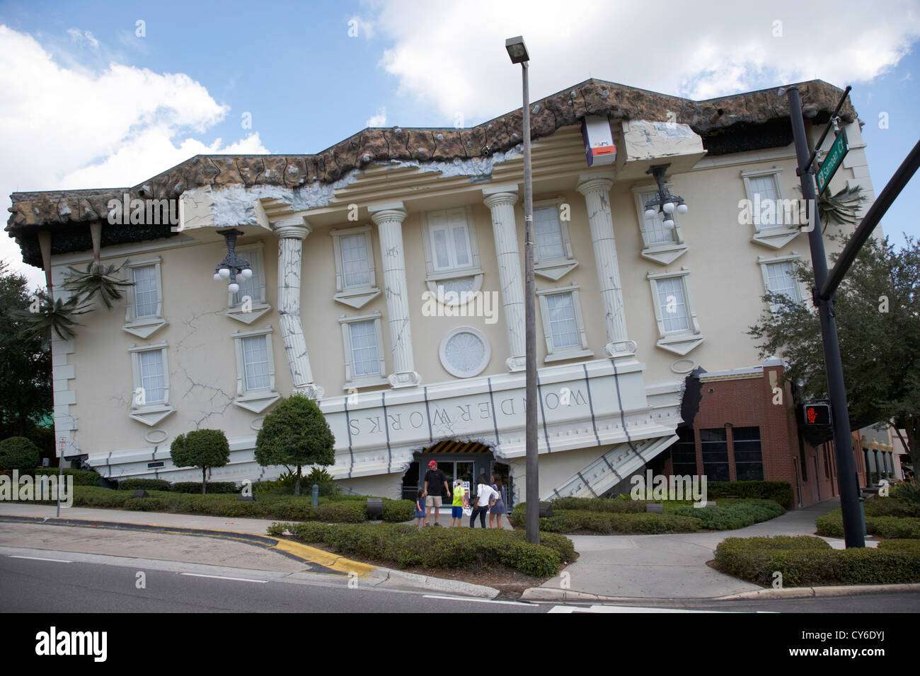 wonderworks tourist attraction on international drive orlando florida usa Stock Photo