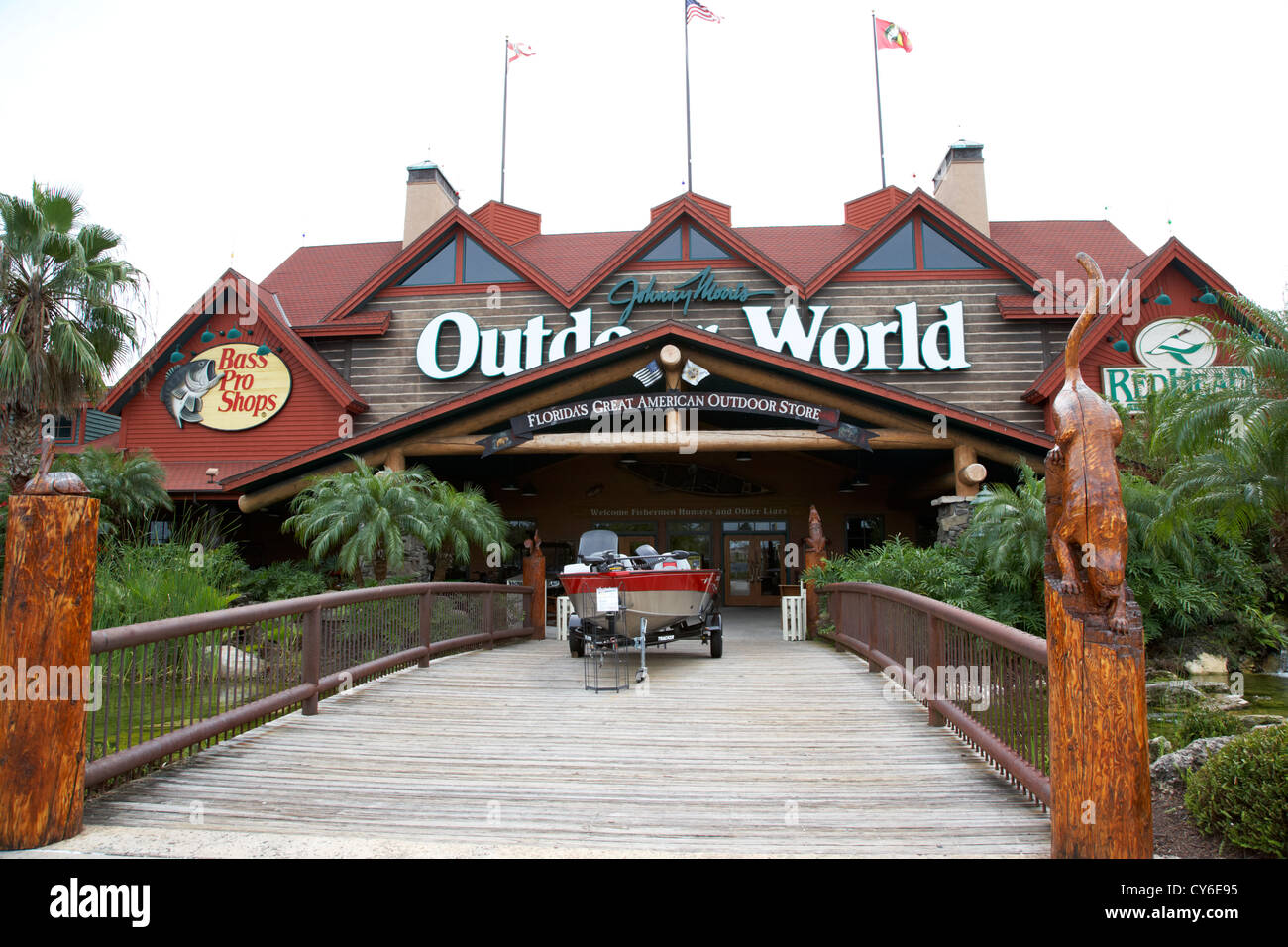 bass pro shops outdoor world orlando florida usa Stock Photo - Alamy