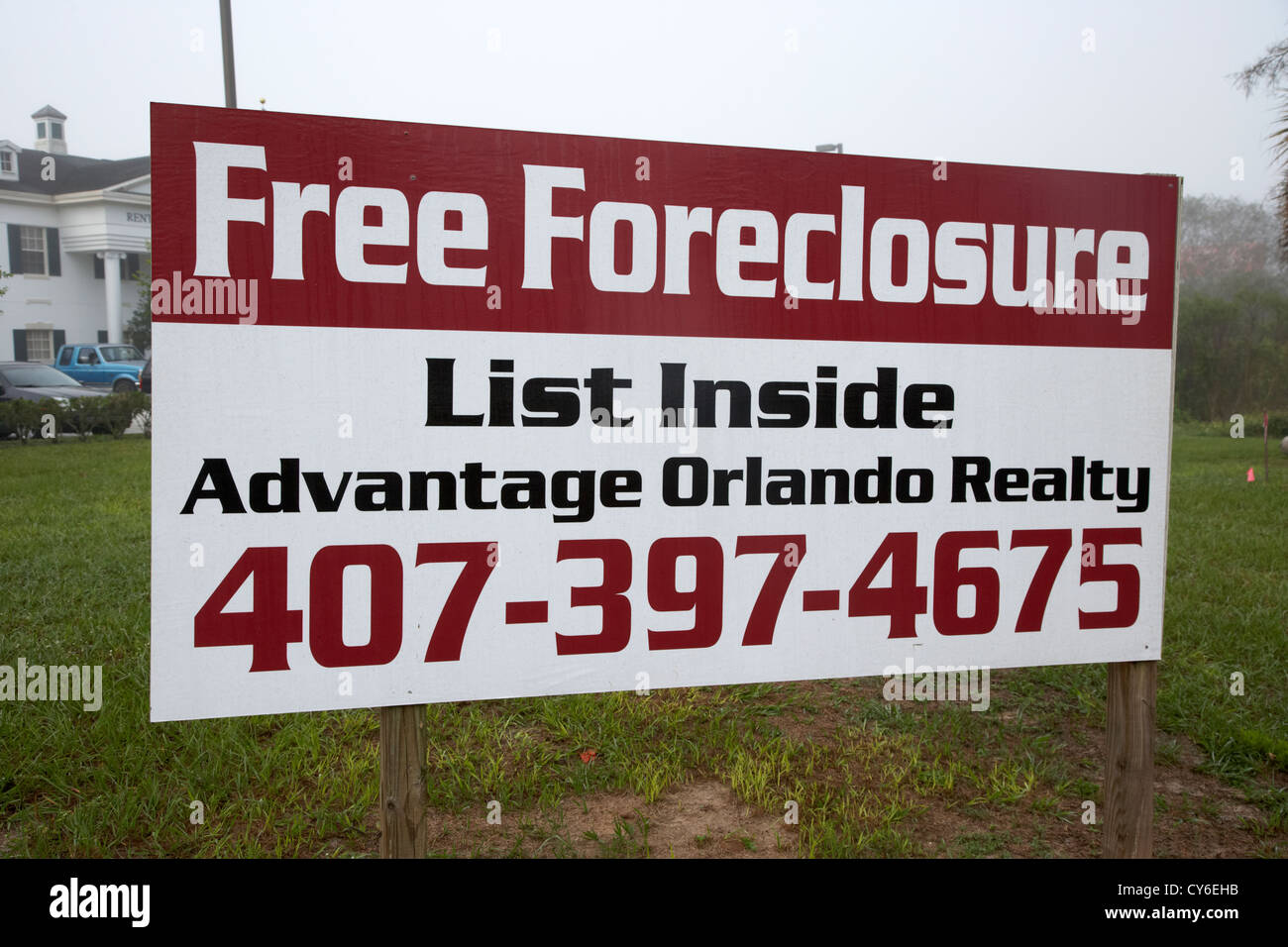 free foreclosure realty listings real estate orlando florida usa Stock Photo
